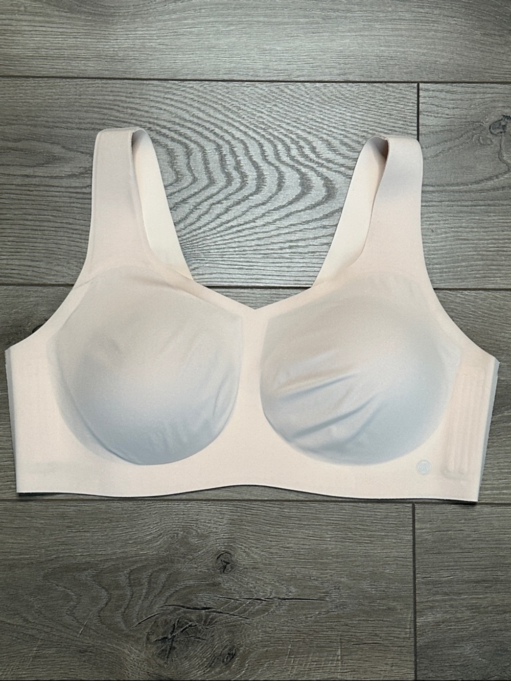 HoneyLove V-Neck Pull On Wireless Padded Comfort Bra Tan Pink Size 1X (40C/D)